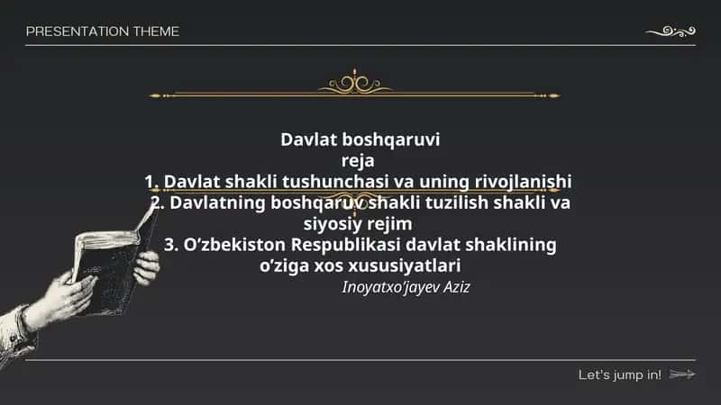 Davlat boshqaruvi