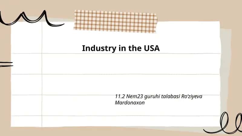 Renewable Energy in the US Industry