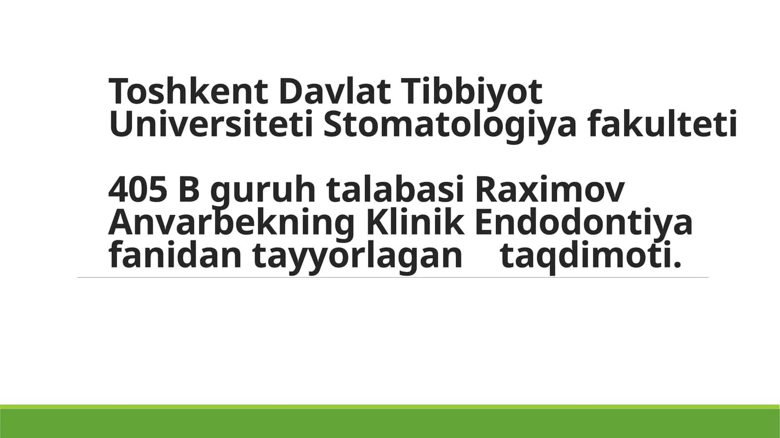 Rentgen tashxislash usullari