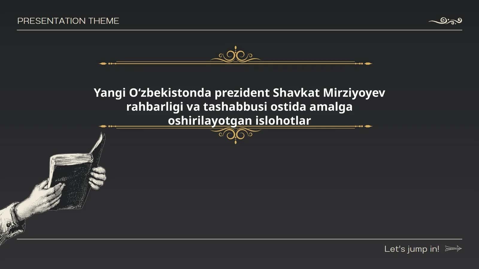 Yangi O'zbekistondagi iqtisodiy islohotlar