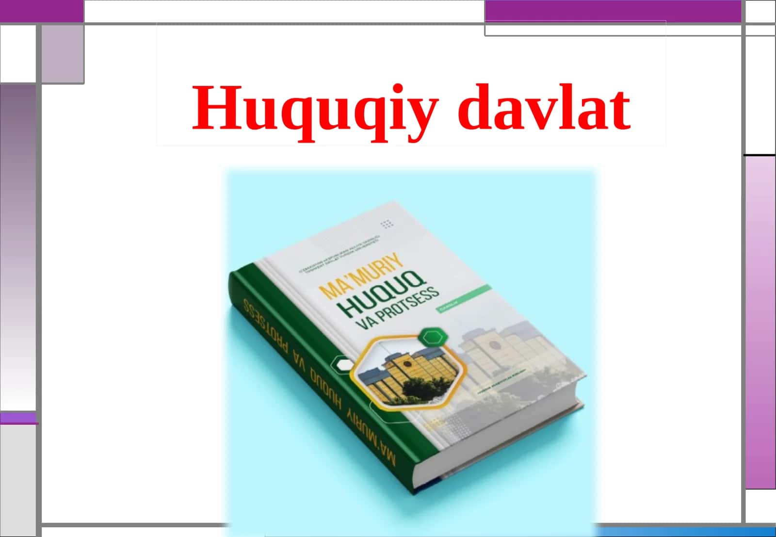 Huquqiy davlat