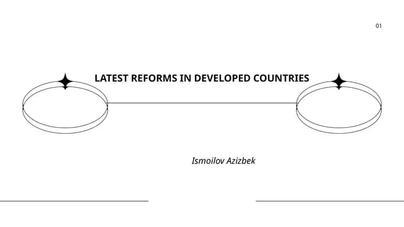 LATEST REFORMS IN DEVELOPED COUNTRIES