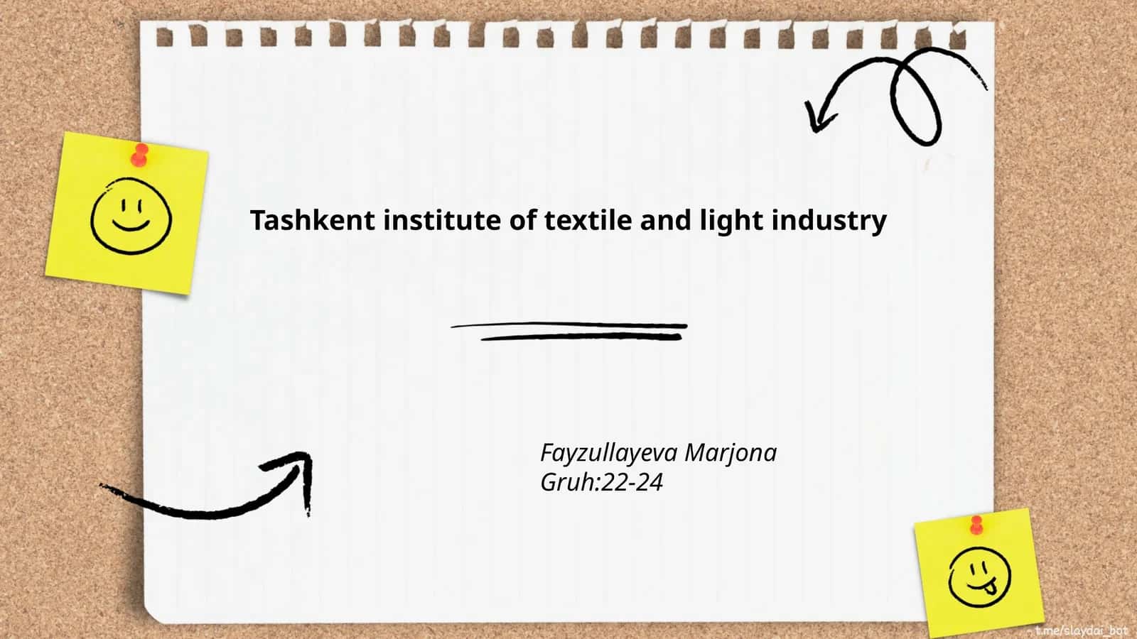 History of Tashkent Institute of Textile and Light Industry