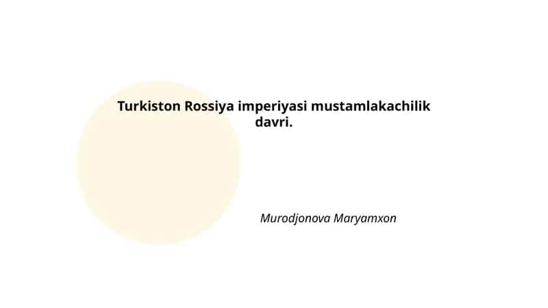Rossiya imperiyasining Turkistonni zabti (1864–1876)