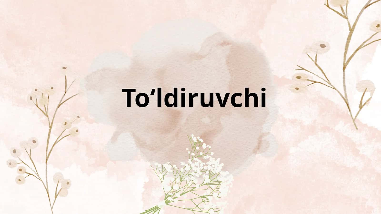 Qadimgi turkiy tilda to'ldiruvchi