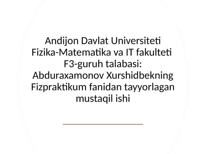 Impuls Momenti Tushunchasi