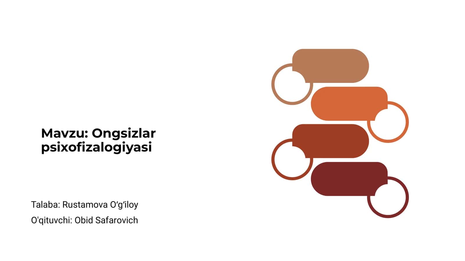 Ongsizlar psixofizalogiyasi