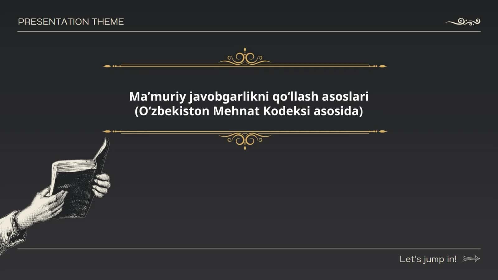 Maʼmuriy javobgarlikni qoʻllash asoslari (Oʻzbekiston Mehnat Kodeksi asosida)