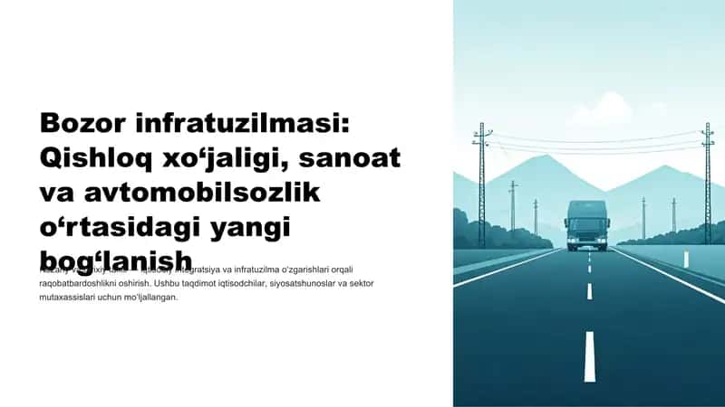 Bozor infratuzilmasi