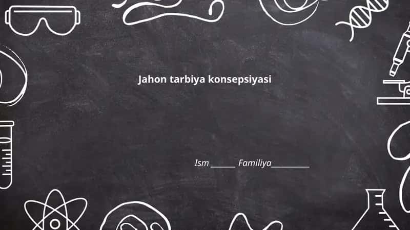 Jahon tarbiya konsepsiyasi