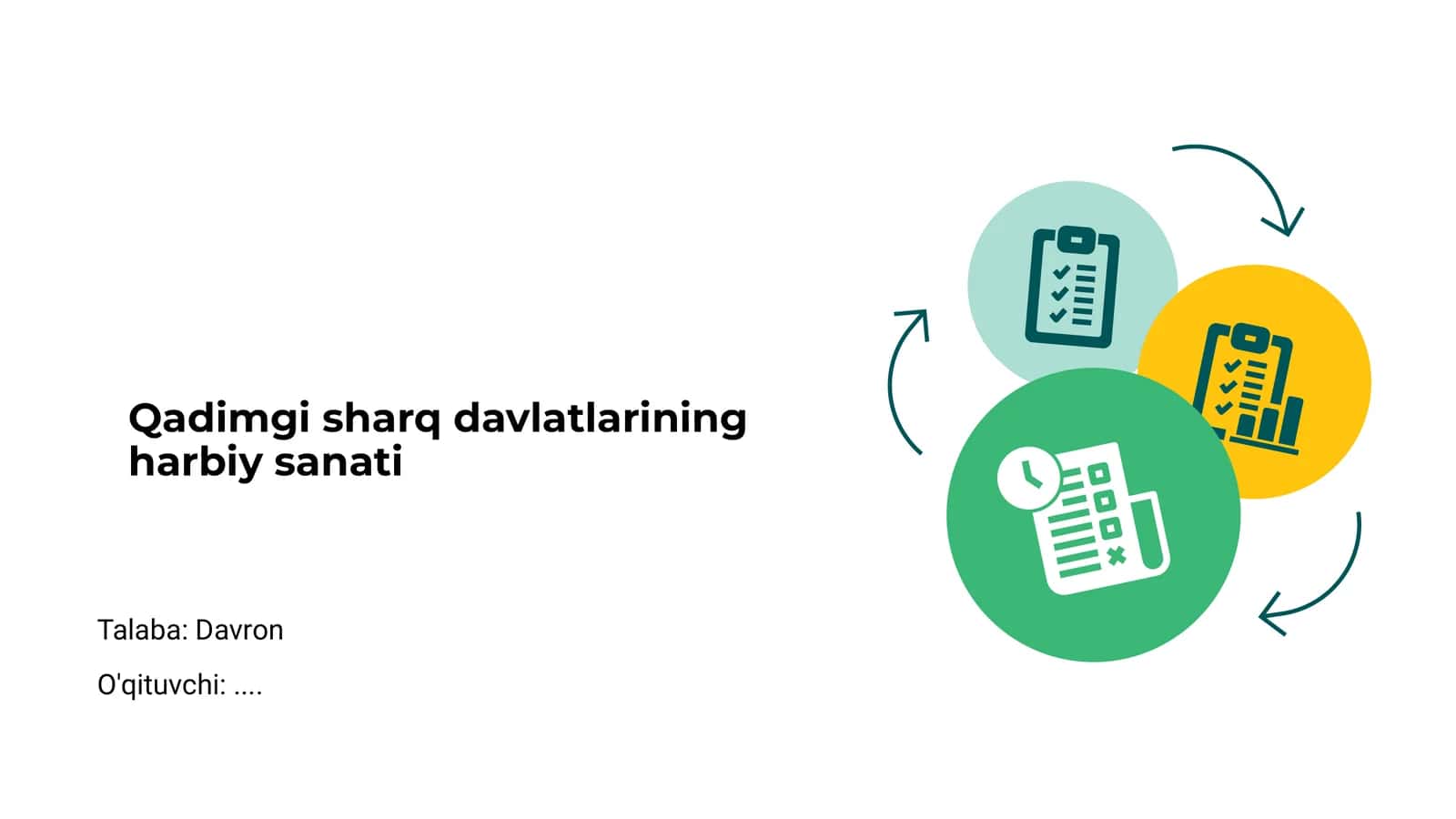 Qadimgi sharq davlatlarining harbiy sanati
