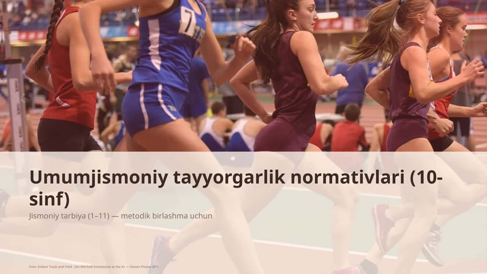 Umumjismoniy tayyorgarlik normativlari (10-sinf)