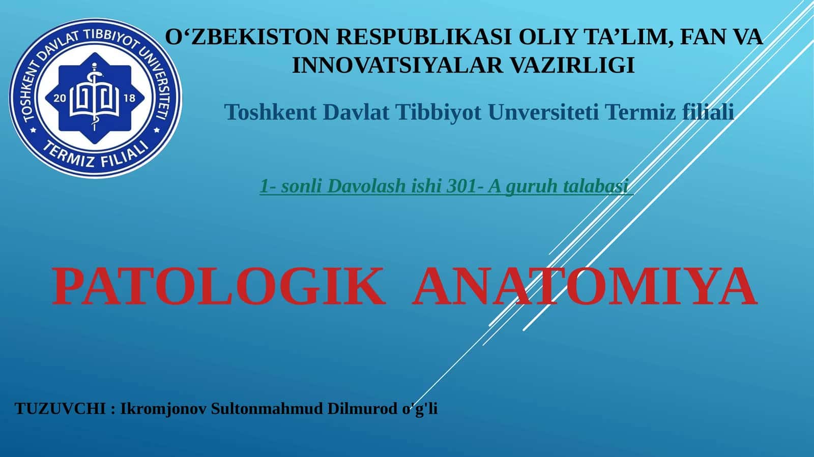Patologik anatomiya