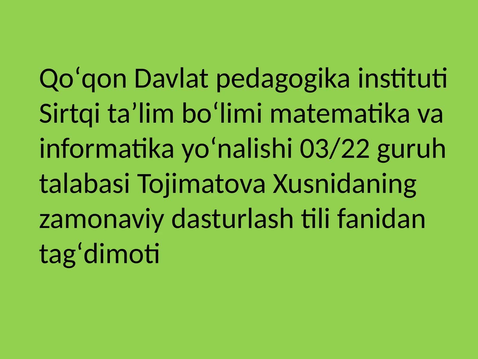 Djangofremworkdabloglarniloyihalash