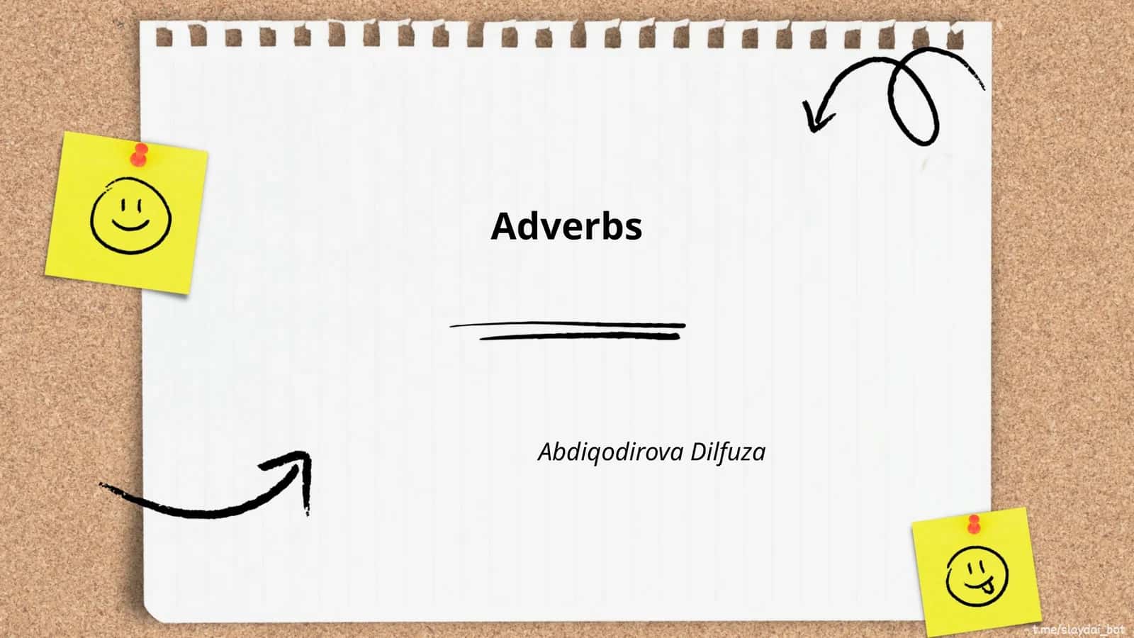 Adverbs