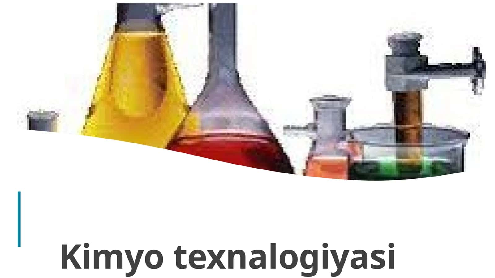 Kimyo texnalogiyasi