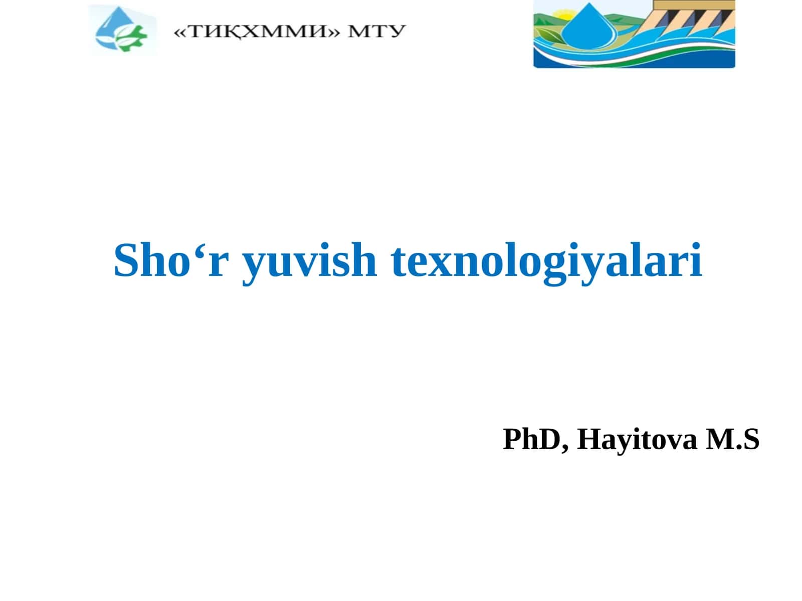 Galofit va fitomeliorant oʻsimliklar. Fitomeliorativ tadbirlar