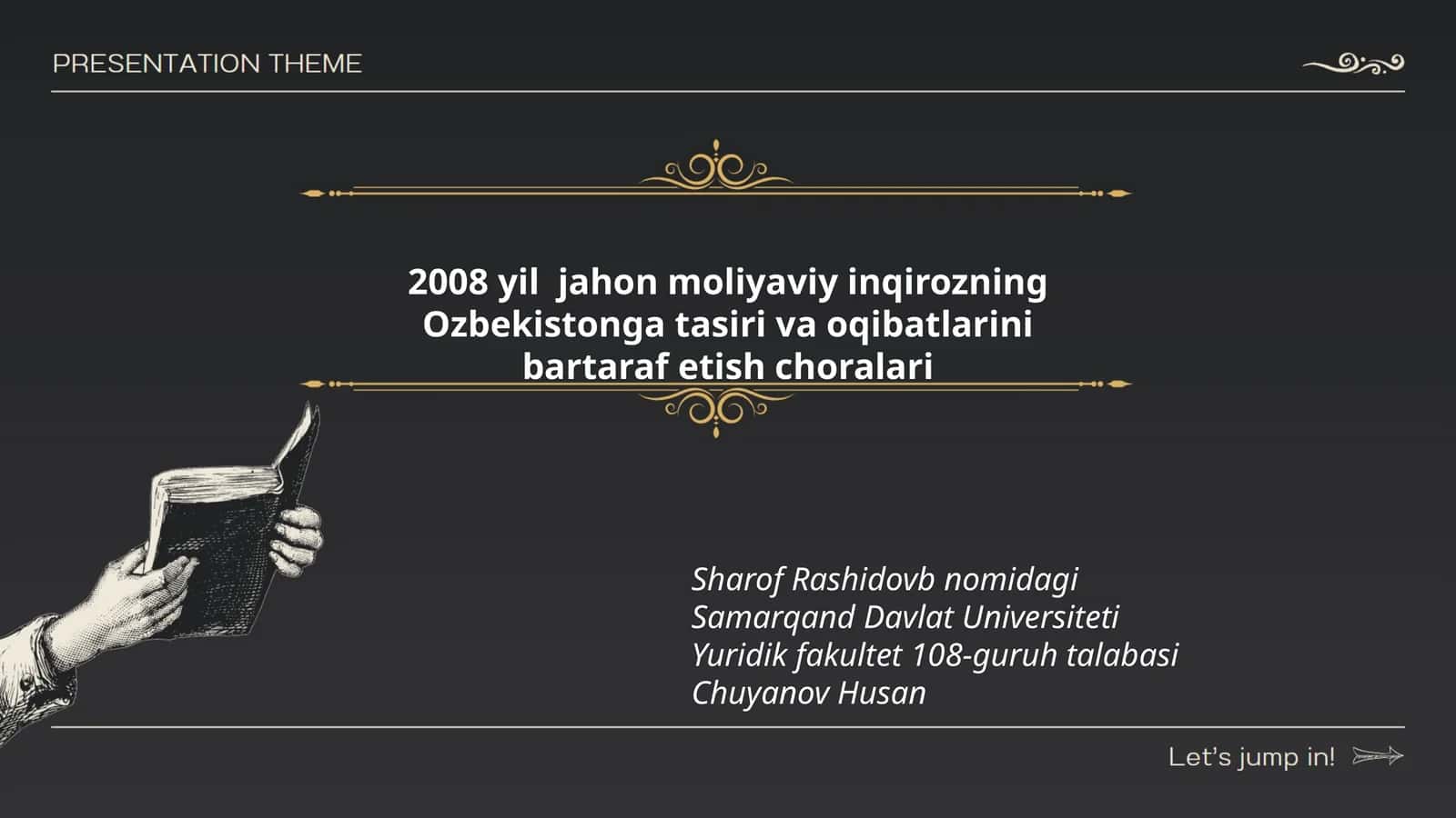 2008 yil jahon moliyaviy inqirozning Ozbekistonga tasiri va oqibatlarini bartaraf etish choralari