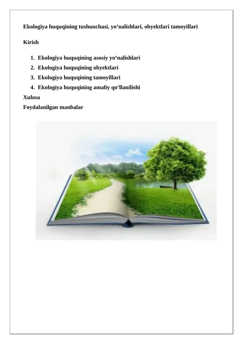 Ekologiya huquqi