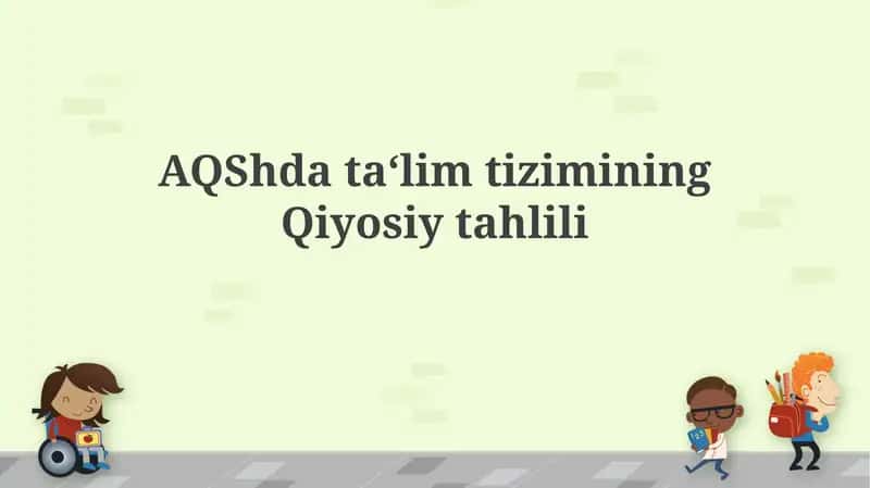 AQSh ta'lim tizimi