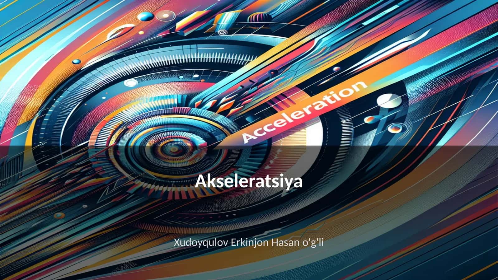 Akseleratsiya