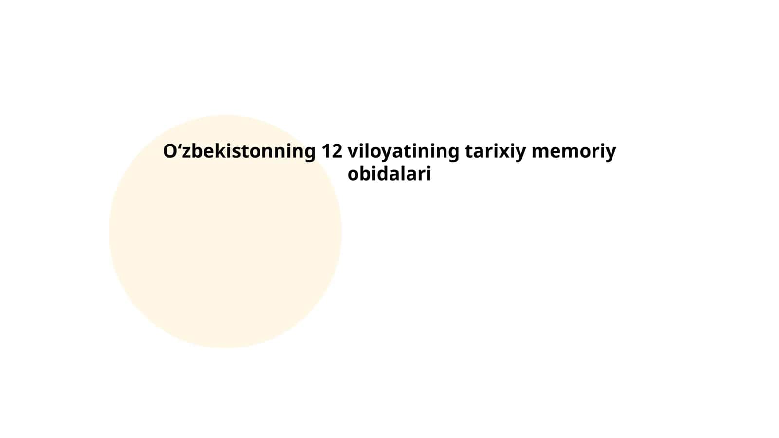 Toshkent viloyati tarixiy obidalari