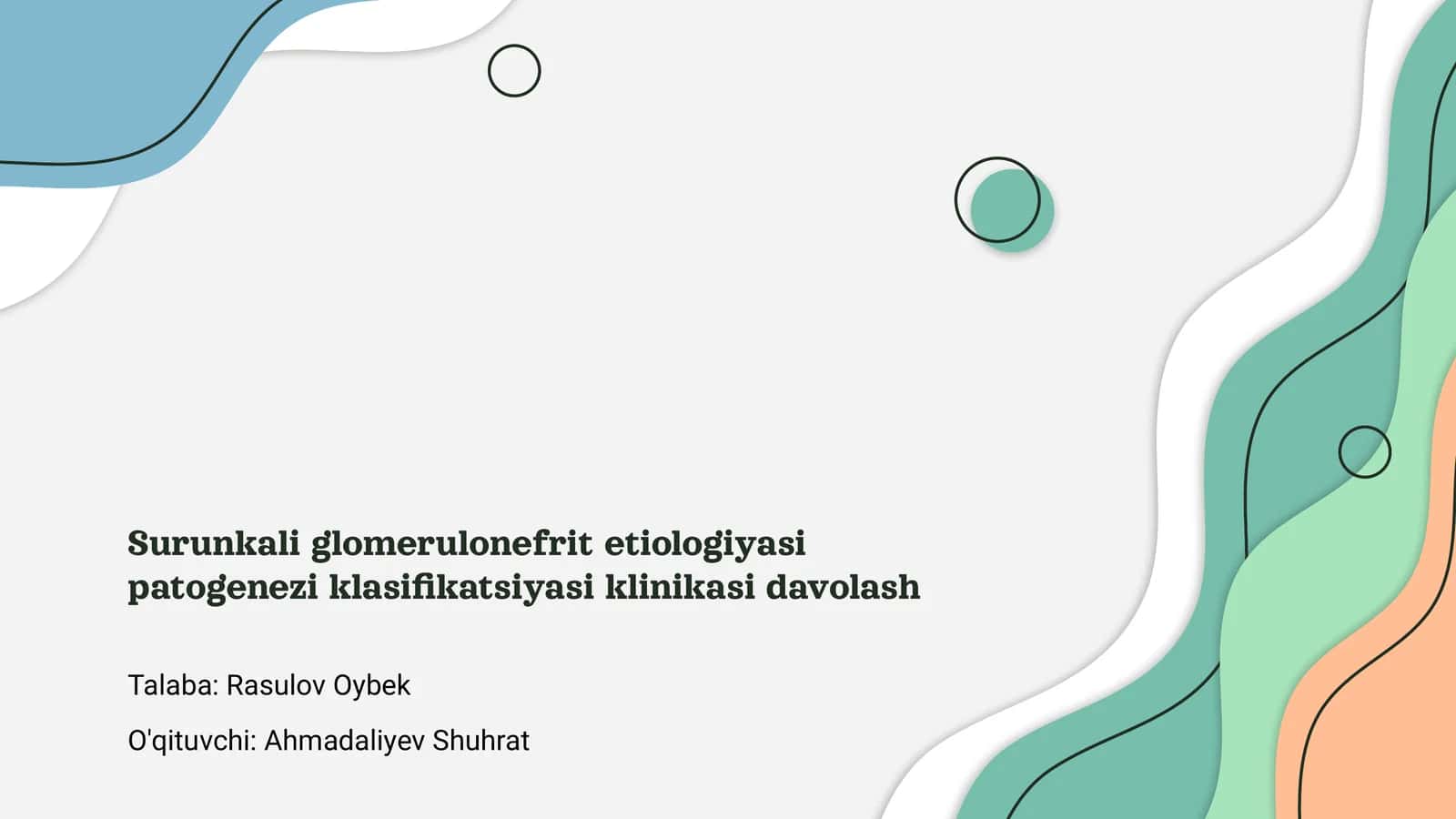 Surunkali glomerulonefrit