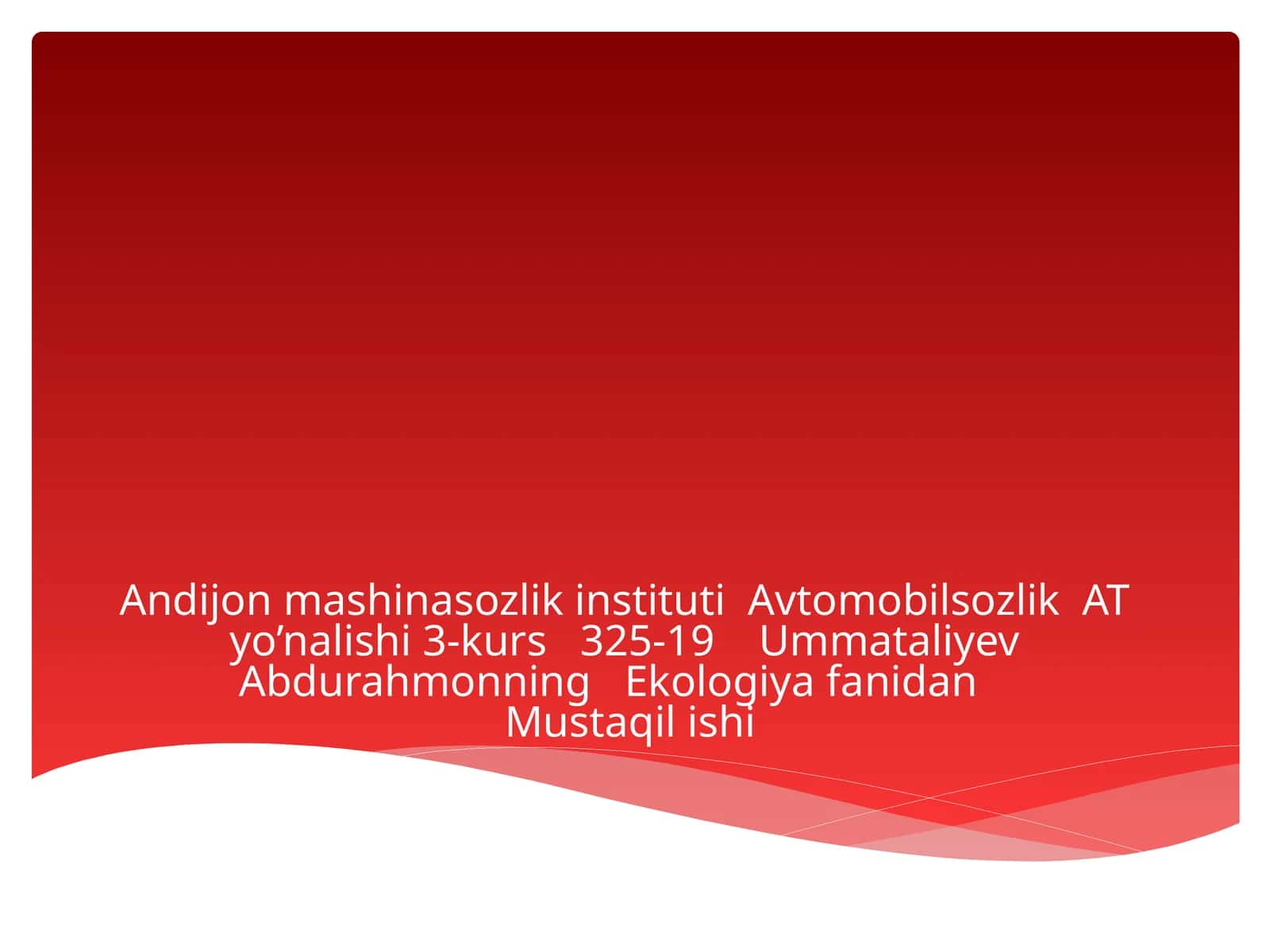 Avtomobilsozlik AT
