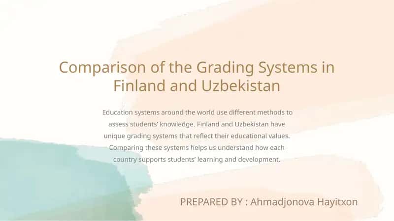 grading system . davlatlar orasida