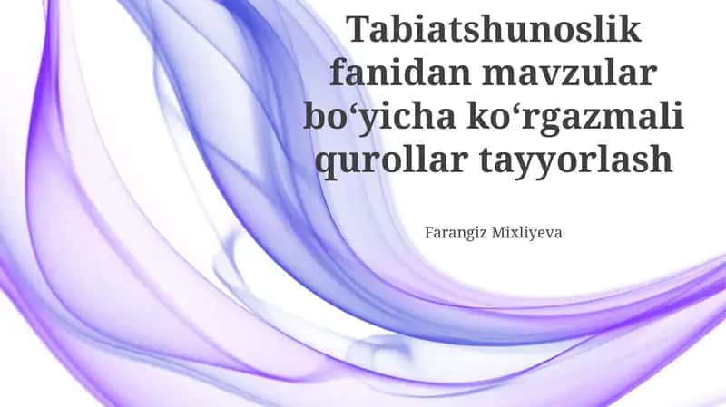Vizual qo'llanmalar Tadqiqotlari