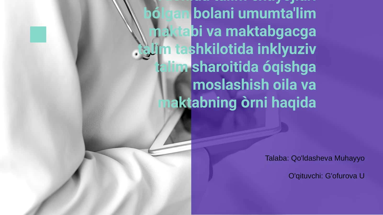 Alohida talim extiyojlari