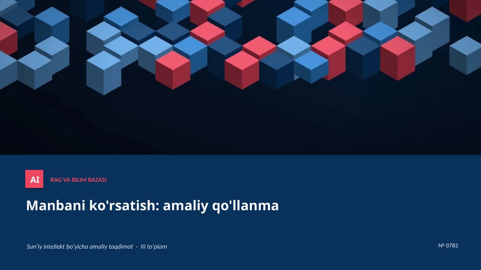 Manbani ko'rsatish: amaliy qo'llanma