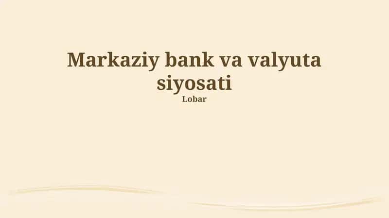 Pul-kredit siyosati vositalari