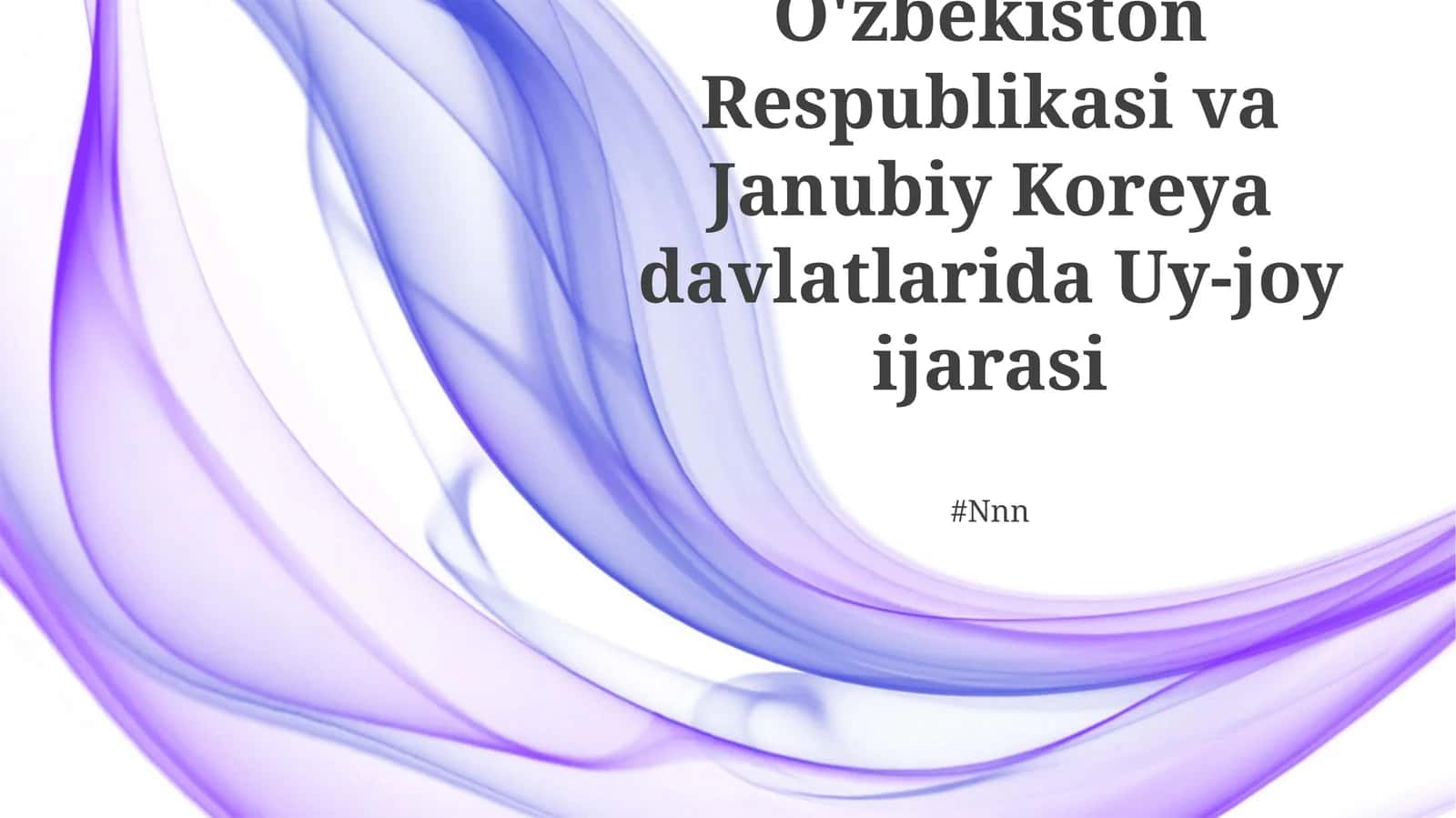 Ijara shartnomalari va qoidalari