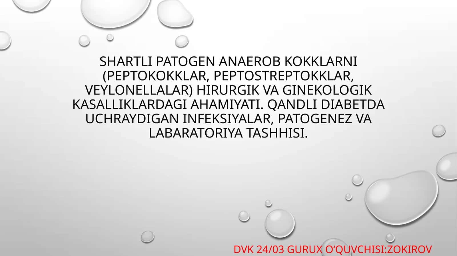 Shartli Patogen Anaerob Koklar