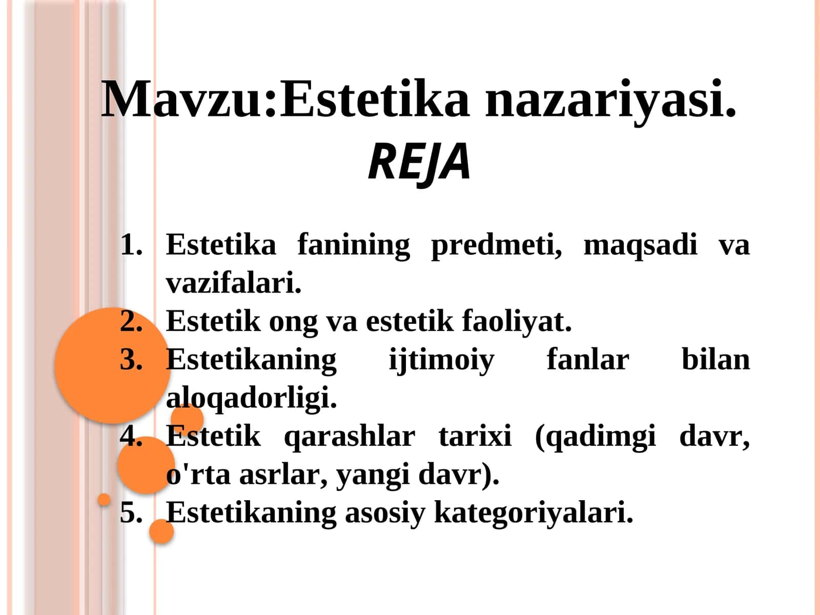 Estetika nazariyasi
