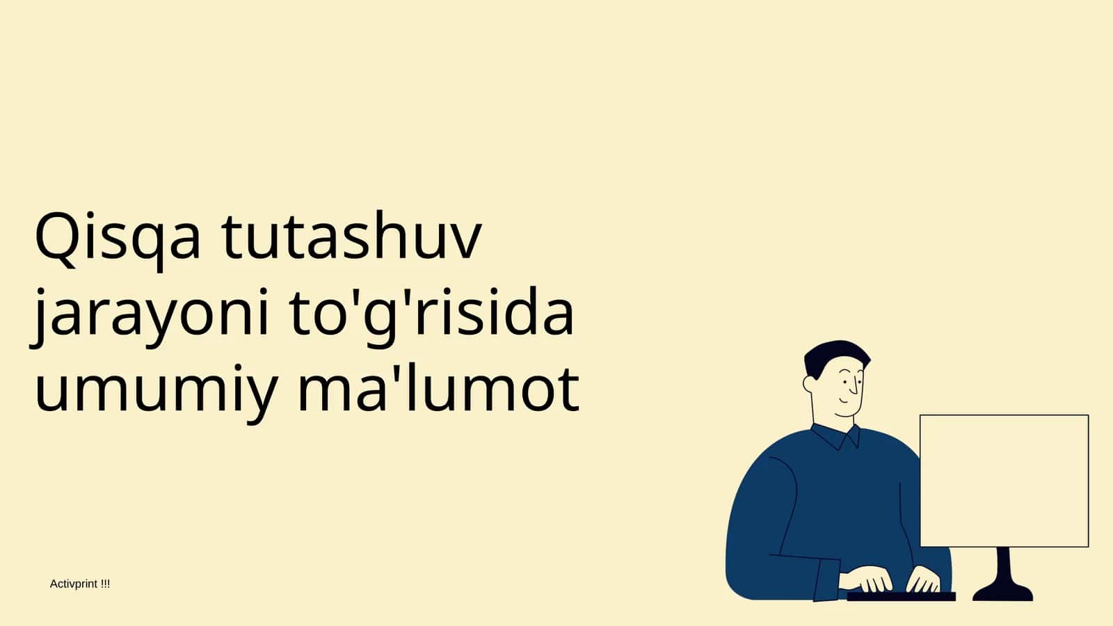 Qisqa tutashuv jarayoni to'g'risida umumiy ma'lumot