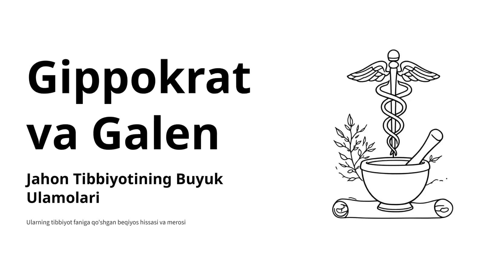 Gippokrat va Galen