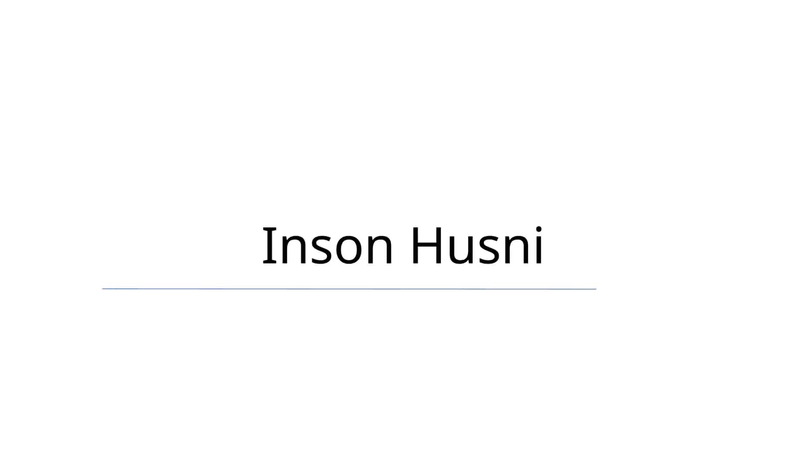Inson Husni