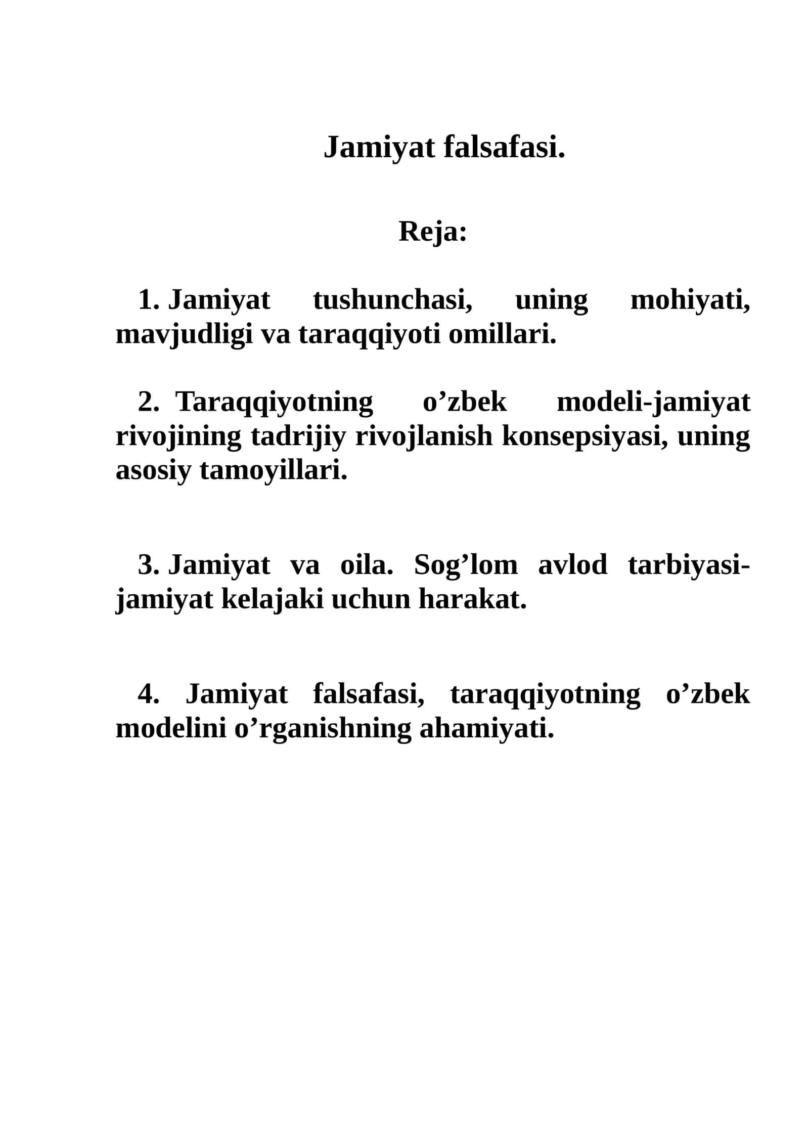 Jamiyat falsafasi