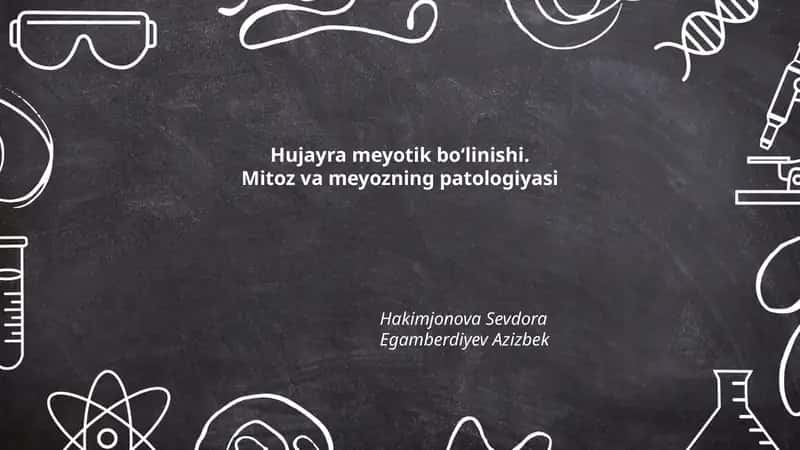 Hujayra meyotik boʻlinishi