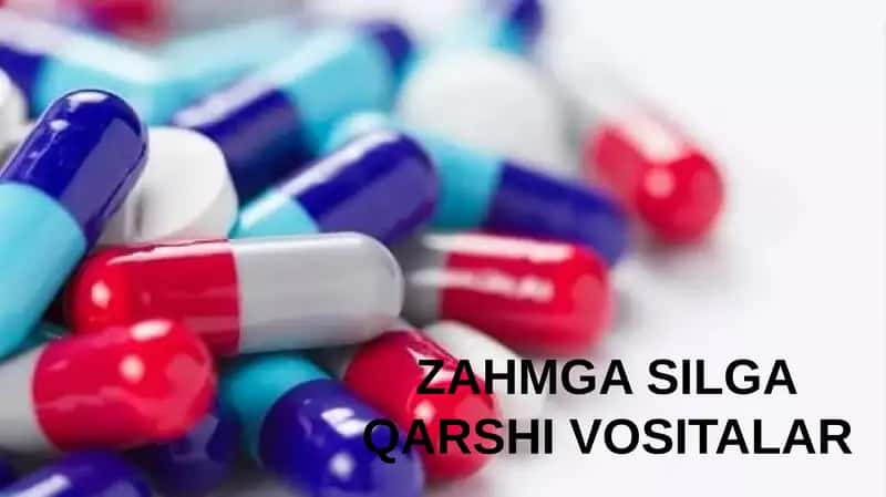 silga zahmga qarshi dori vositalari