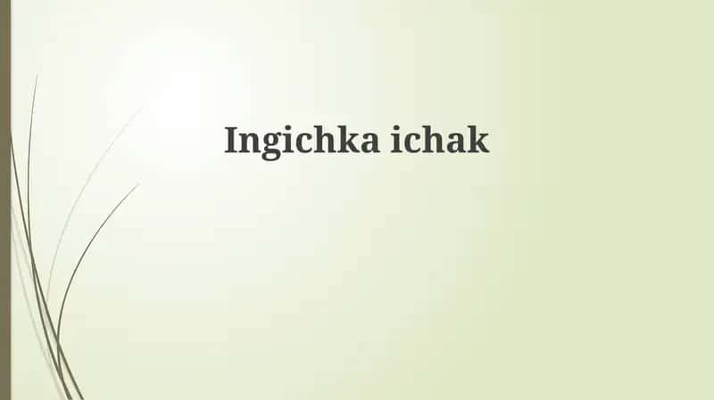 Ingichkaichak