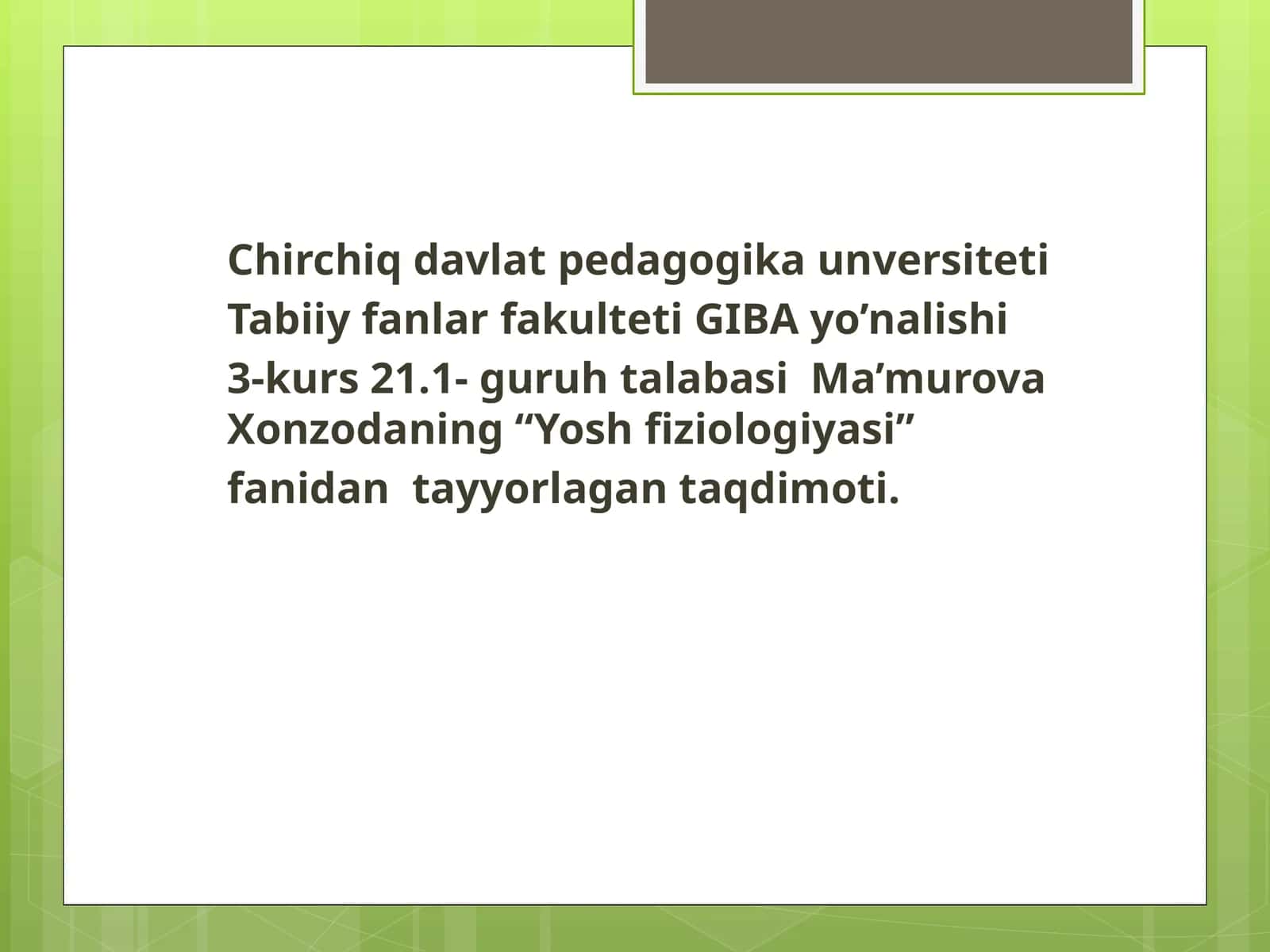 Yoshfiziologiyasi