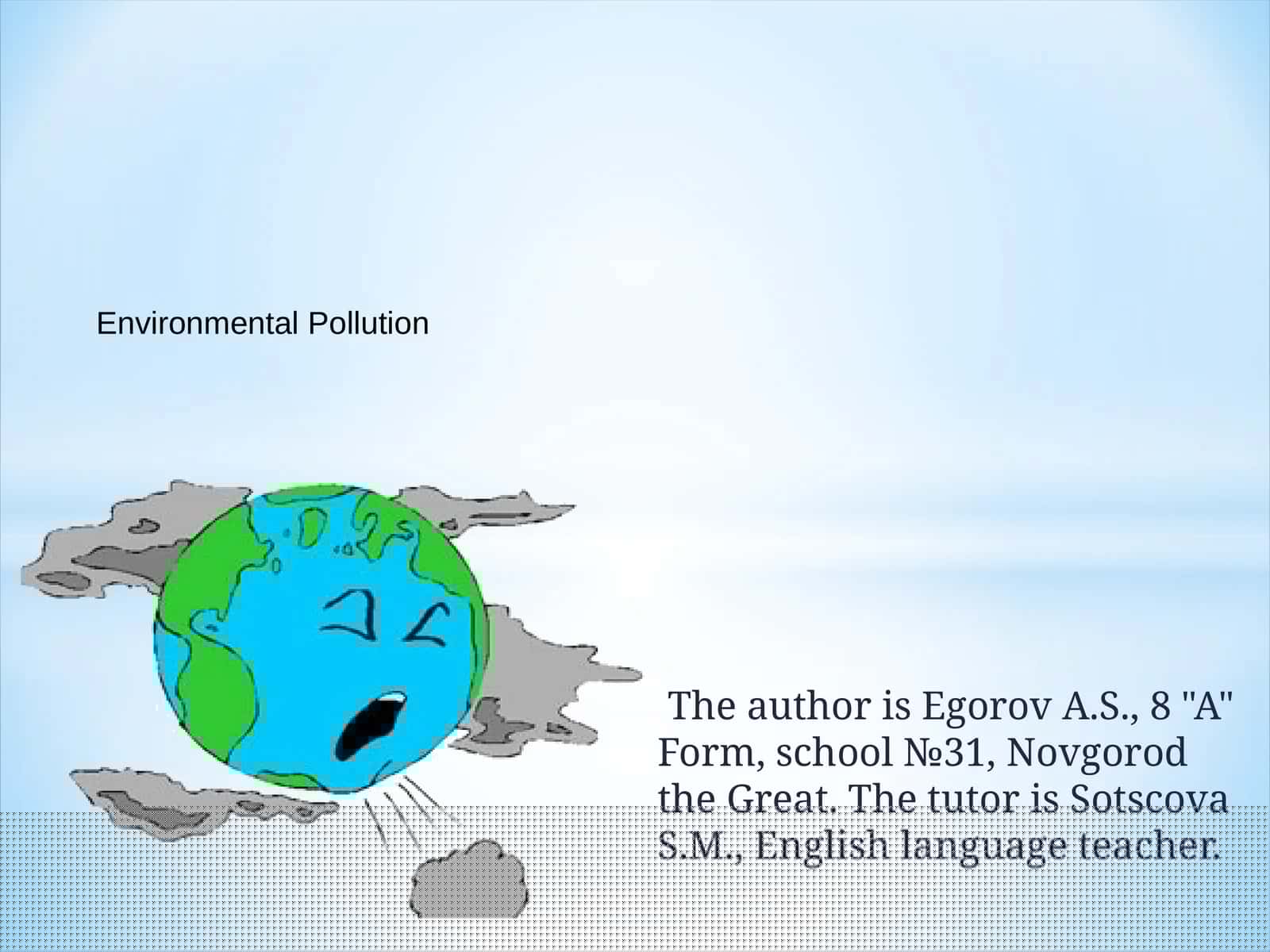 Environmental Pollution