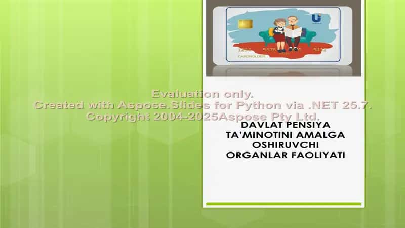 Davlat pensiya ta'minotini amalga oshiruvchi organlar