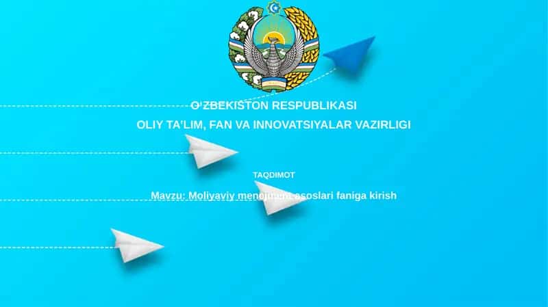 Moliyaviy menejment asoslari