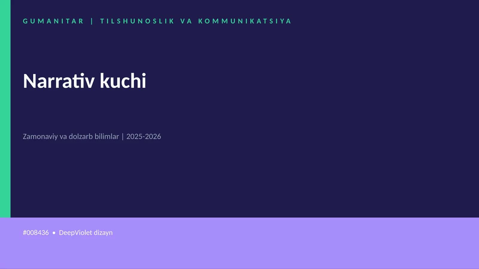 Narrativ kuchi