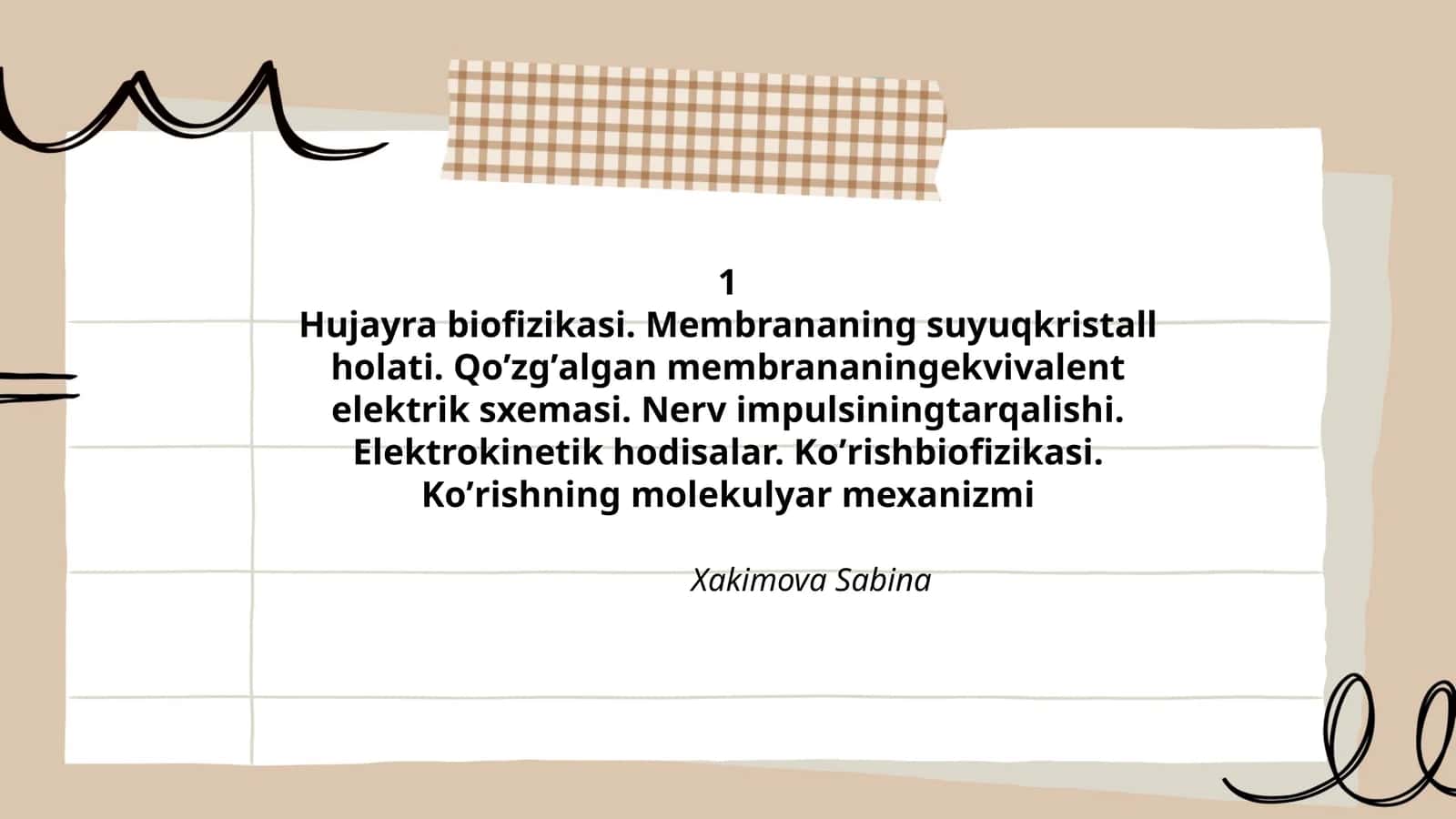 Hujayra biofizikasi