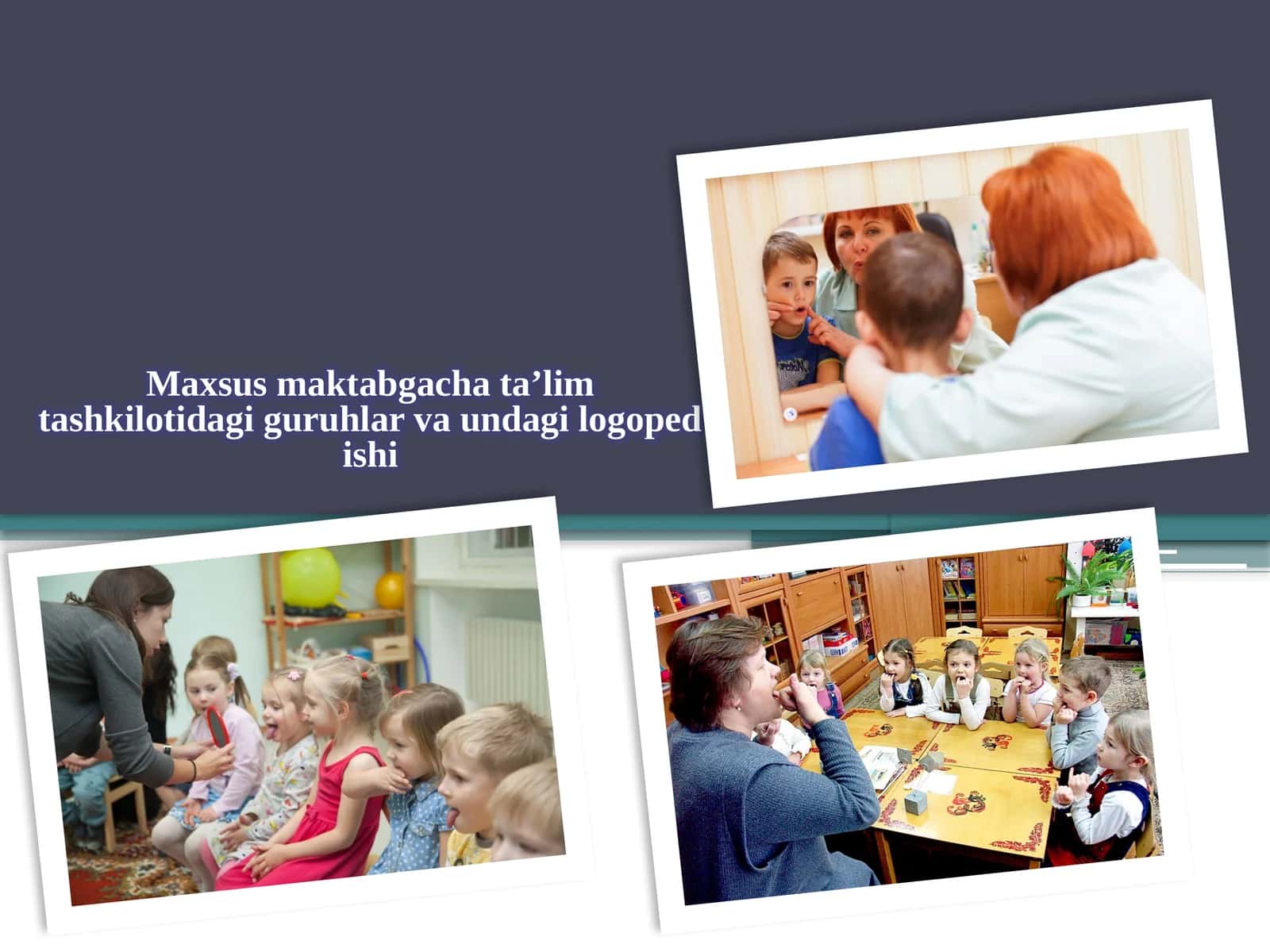 Maxsusmaktabgachata’lim Tashkilotidagi Guruhlar va undagi Logopedishi